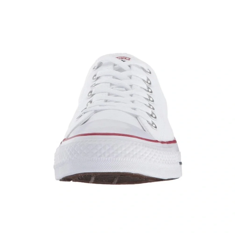 Converse All Star Size 1 Kids Chuck Taylor New White Low Top Boy Girl Sneaker NW